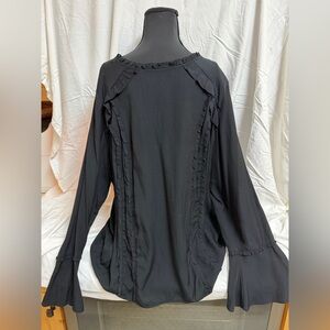 Ava Viv Black Blouse